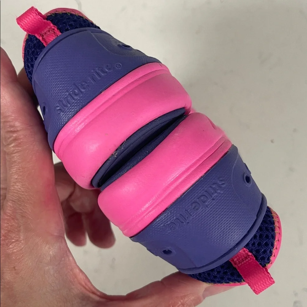 Stride Rite Girls Little Kid Made2play Phibian Sneaker Sandal Size 9 Purple Pink